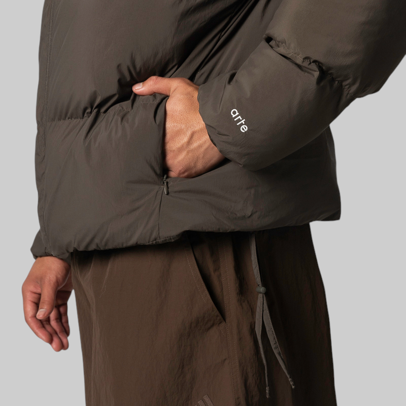 X Arte Puffer - Shadow Olive