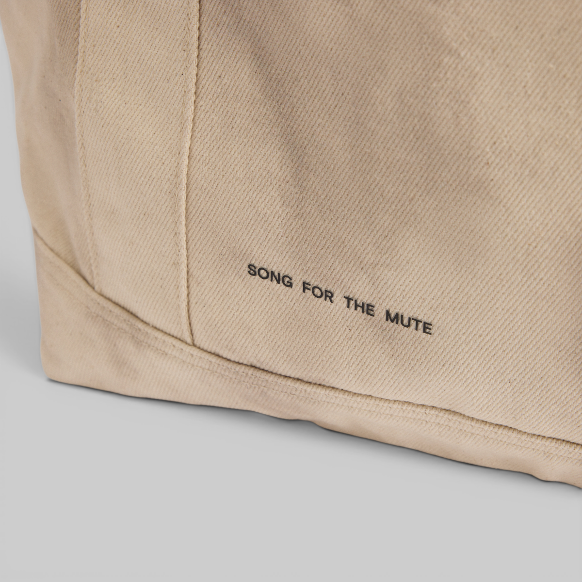 X Song For The Mute ADI007 Tote - Natural