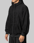 Adapt Reversible Hooded Track Jacket - Black