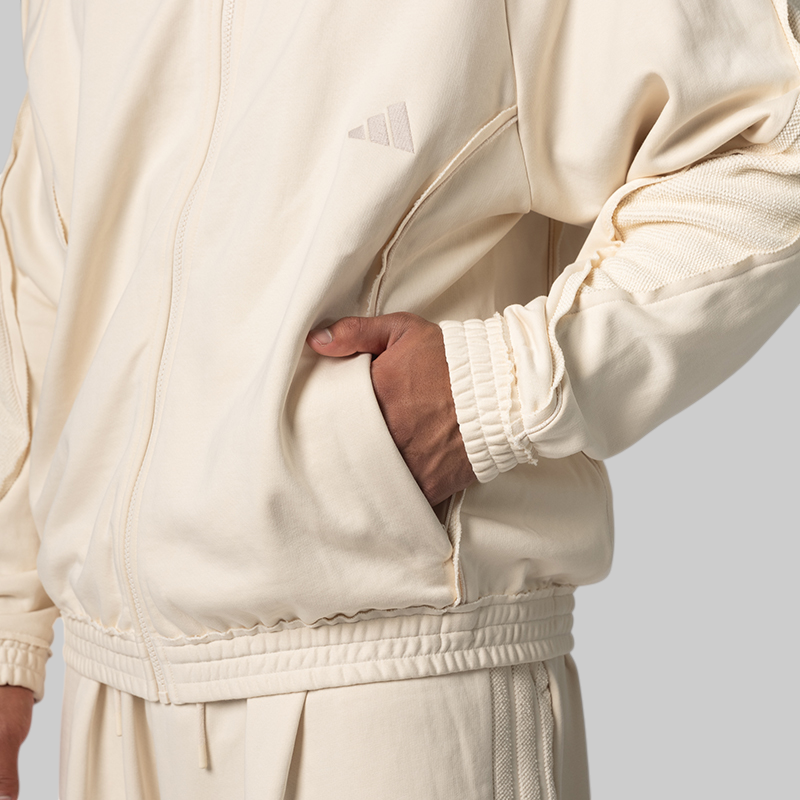X Tyrrell Winston Stadium Track Top - Wonder White