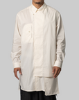 Adaptive Cotton Shirt - Chalk White