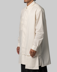 Adaptive Cotton Shirt - Chalk White