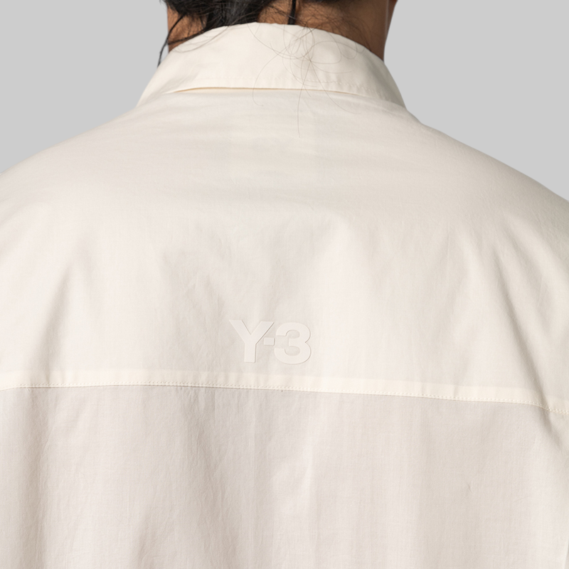 Adaptive Cotton Shirt - Chalk White