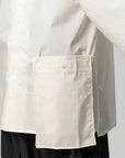 Adaptive Cotton Shirt - Chalk White