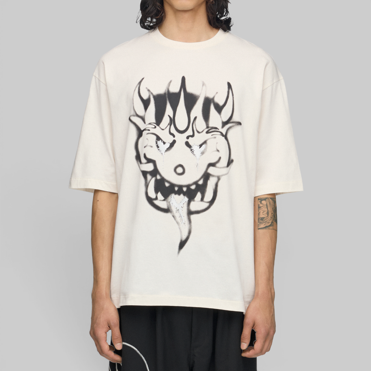 X CHITO Graphic T-Shirt - Chalk White