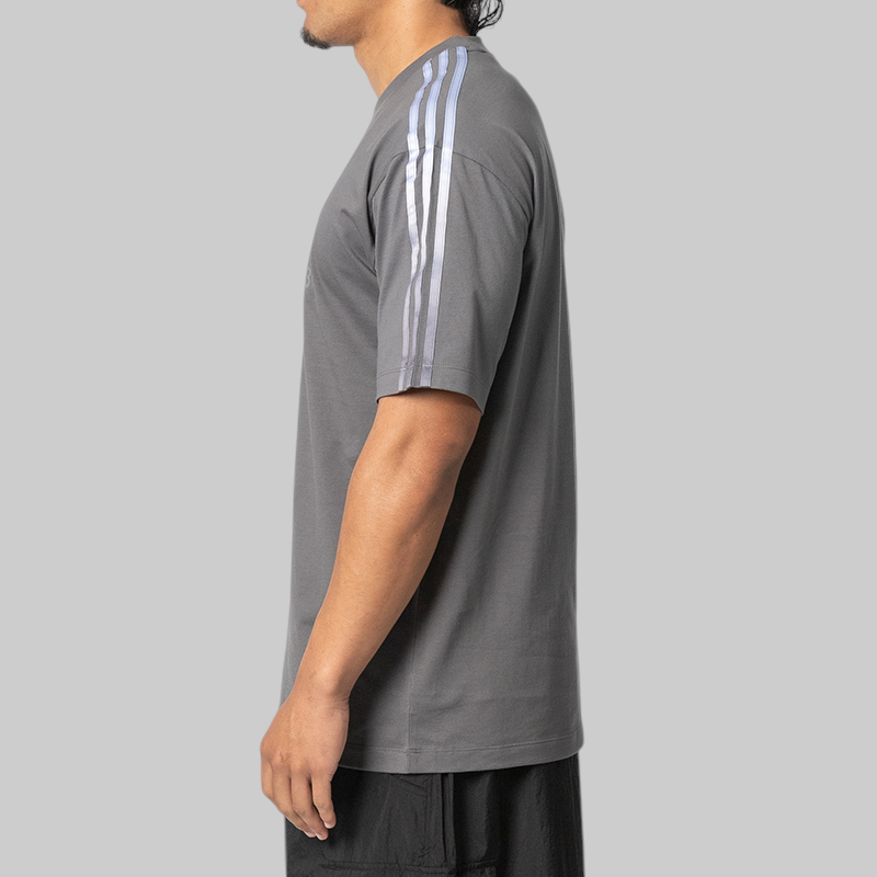 Gradient 3-Stripes T-Shirt - Grey