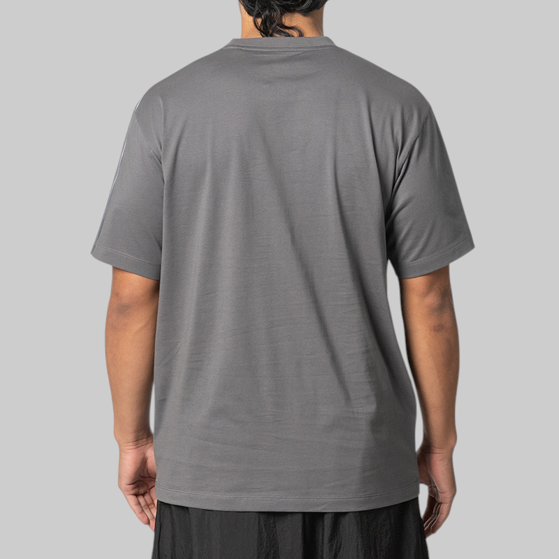 Gradient 3-Stripes T-Shirt - Grey