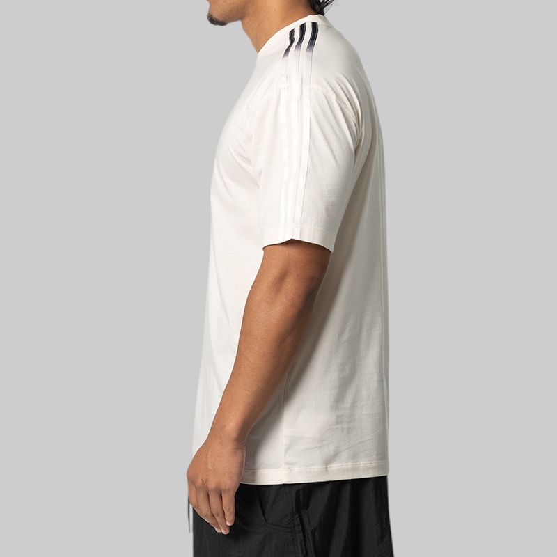 Gradient 3-Stripes T-Shirt - Chalk White