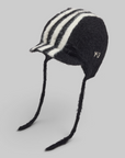 3-Stripes Bonnet - Black