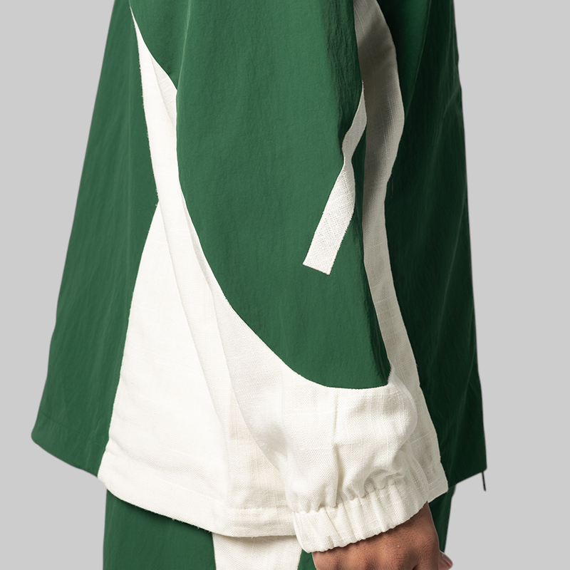 X Arte ZNE MM Full Zip Track Top - Amazon Green/Off White