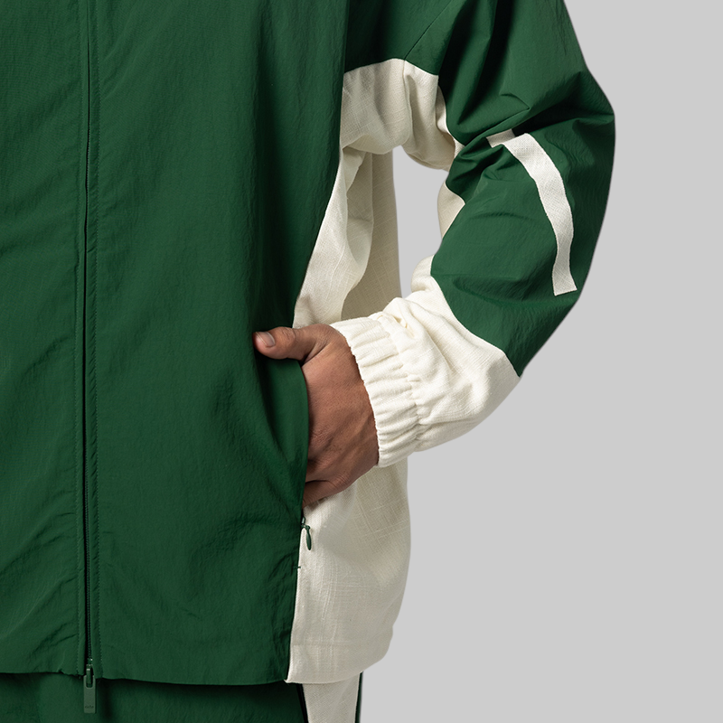 X Arte ZNE MM Full Zip Track Top - Amazon Green/Off White