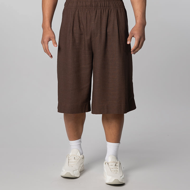 X ARTE Linen Bermudas - Dust Cargo