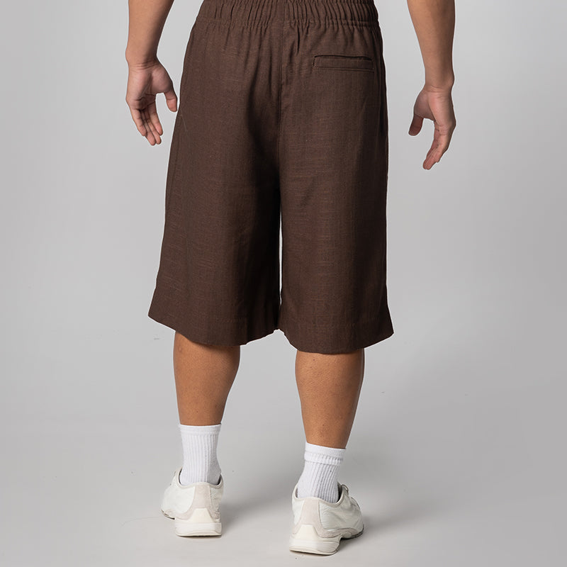 X ARTE Linen Bermudas - Dust Cargo