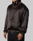 Y-3 by Wales Bonner Satin Jacket - Aurora Coffee