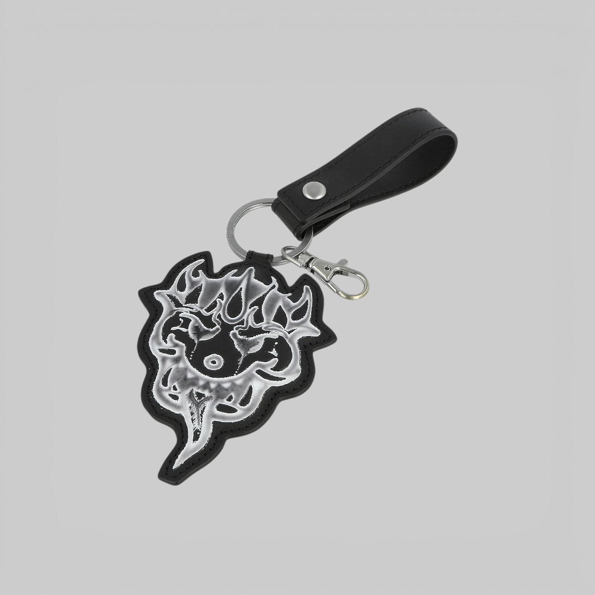 X CHITO Leather Keychain - Black