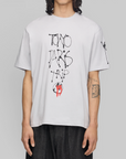 X CHITO City Graphic T-Shirt - Light Solid Grey