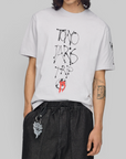 X CHITO City Graphic T-Shirt - Light Solid Grey
