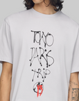 X CHITO City Graphic T-Shirt - Light Solid Grey