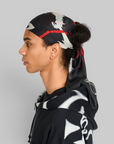 X CHITO Graphic Bandana - Black
