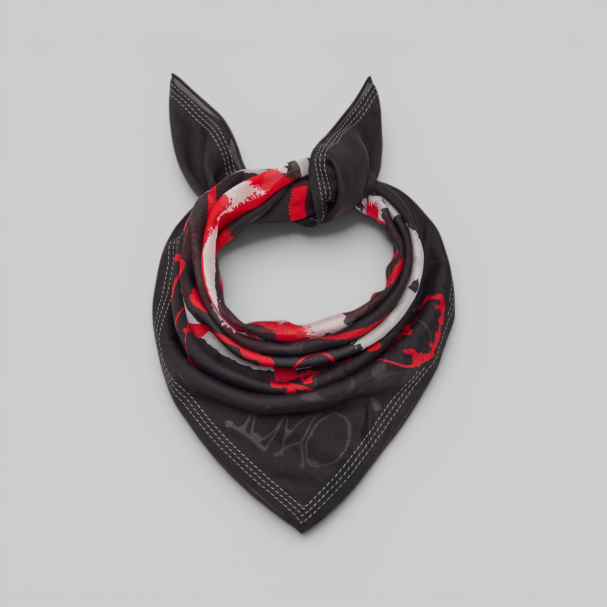 X CHITO Graphic Bandana - Black