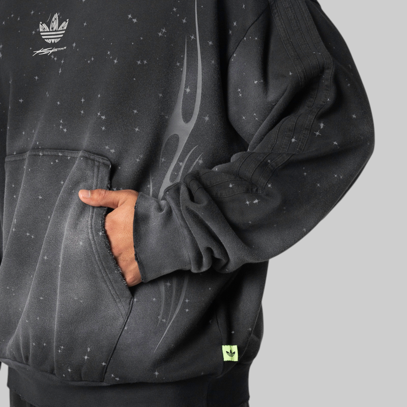 X Hellstar Hoodie - Black