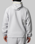 X Always Do What You Should Do Spacer Teamgeist Full ZIP Hoodie - Light Solid Grey