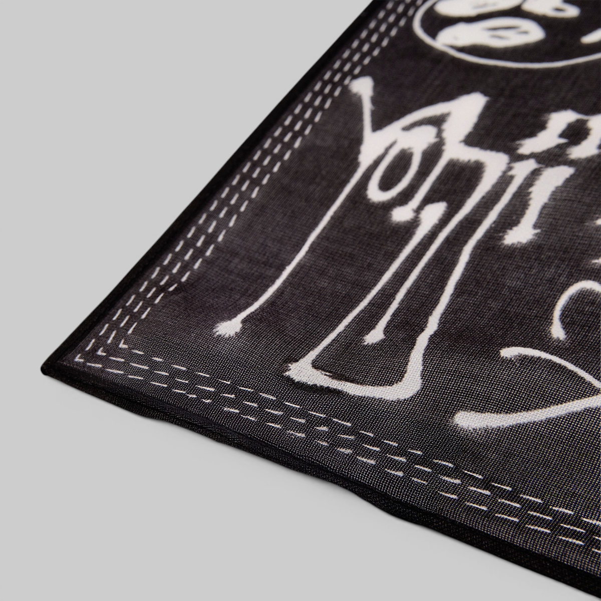 X CHITO Graphic Bandana - Black