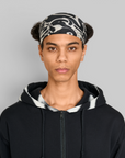 X CHITO Graphic Bandana - Black
