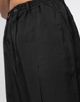 SU Pleated Pant - Black