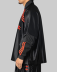 X Willy Chavarria Dazzle Long Sleeve Jersey (removable sleeves) - Black