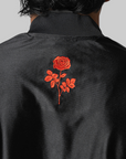 X Willy Chavarria Dazzle Long Sleeve Jersey (removable sleeves) - Black