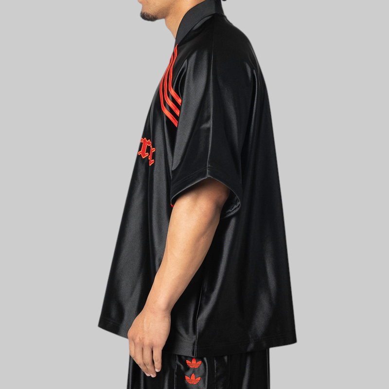 X Willy Chavarria Dazzle Long Sleeve Jersey (removable sleeves) - Black