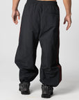 X Willy Chavarria Woven TS Pant - Black