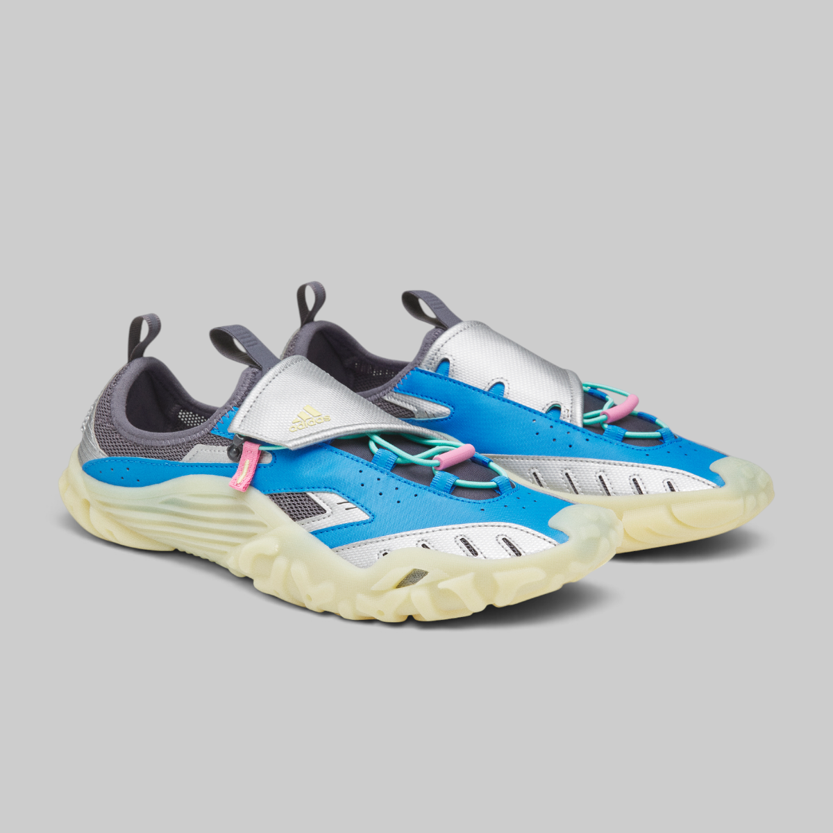 Pharrell Williams x adidas VIRGINIA Water Moc "Lucid Ray Blue"