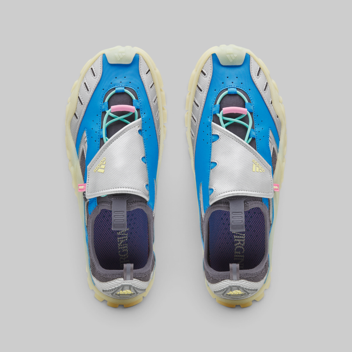 Pharrell Williams x adidas VIRGINIA Water Moc "Lucid Ray Blue"