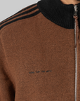 X Song For The Mute ADI008 Knit Jacket - Preloved Brown