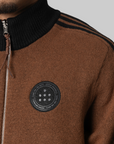 X Song For The Mute ADI008 Knit Jacket - Preloved Brown