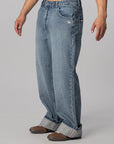 X Song For The Mute ADI008 Pant - Medium Blue Denim