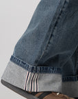 X Song For The Mute ADI008 Pant - Medium Blue Denim
