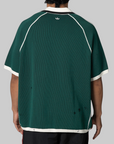 X Song For The Mute ADI008 Sweater Polo - Collegiate Green