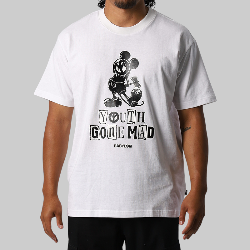 Youth Gone Mad T-Shirt - Pure White