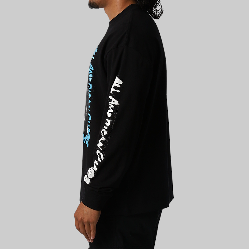 American Chaos Long Sleeve - Jet Black