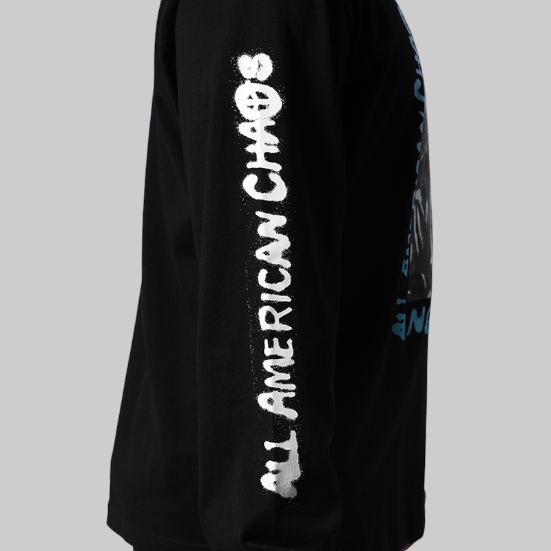 American Chaos Long Sleeve - Jet Black