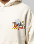 Desert League Hoodie - Unbleached Cotton