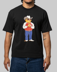 Hee-Haw Bear T-Shirt - Black