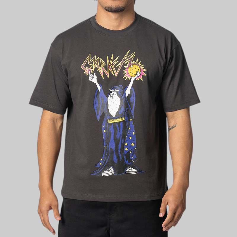 Smiley Spellcaster T-Shirt - Black