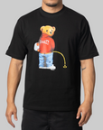 Trouble Making Bear T-Shirt - Black