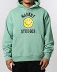 Smiley Mood Hoodie - Green