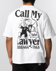 Walking And Talking Lawyer T-Shirt - White