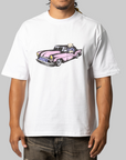 Lowrider Bear T-Shirt - White